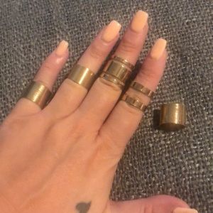 Gold Fashion Finger Rings